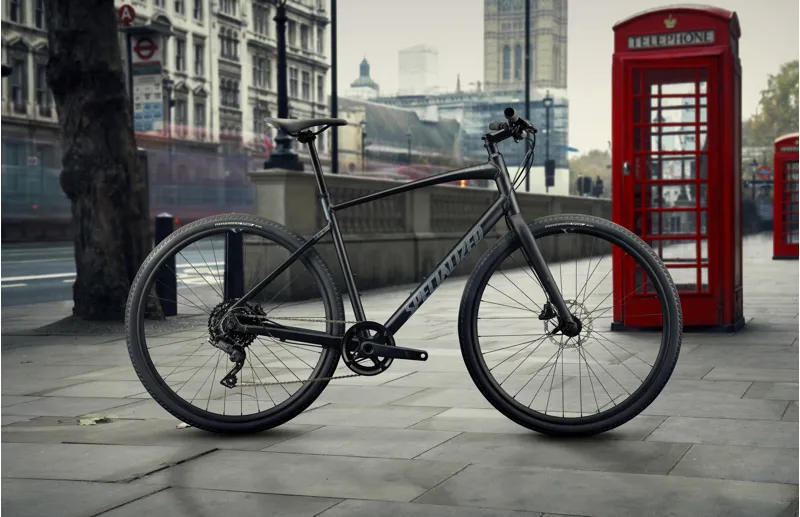 Specialized Sirrus 3.0 EQ Hybrid Bike - Satin Smoke/Black-1